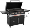 Blackstone - 36-in. Outdoor Griddle Cabinet w/drawers - Black