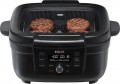 Instant - 6-in-1 Smokeless Indoor Grill & Air Fryer with OdorErase Technology - Black