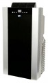 Whynter - 500 Sq. Ft. Portable Air Conditioner and Heater - Platinum/Black