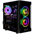 CLX - SET Gaming Desktop - AMD Ryzen 7 5700X - 16GB DDR4 3600 Memory - GeForce RTX 4060 - 2TB NVMe M.2 SSD - Black