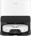 Roborock - S8 Pro Ultra-WHT Wi-Fi Connected Robot Vacuum & Mop with RockDock Ultra Dock - White