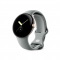 Google - Pixel Watch Gold Stainless Steel Smartwatch 41mm with Hazel Active Band Wifi/BT - Gold/Hazel
