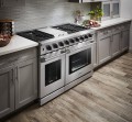 Thor Kitchen - 6.8 cu ft Freestanding Double Oven Convection Gas Range - Stainless Steel