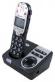 Amplicom - PowerTel 720 Assure+ DECT 6.0 Cordless Phone with Digital Answering System - Black