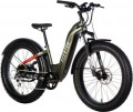 Aventon - Aventure Step-Through Ebike w/ 45 mile Max Operating Range and 28 MPH Max Speed - Camouflage Green