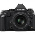 Nikon - 16.2 Megapixel Digital SLR Camera (Body with Lens Kit) - 50 mm - Black