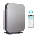 Alen - BreatheSmart 75i 1,300 Sq Ft Air Purifier with Fresh, True HEPA Filter - Brushed Stainless