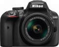 Nikon - D3400 DSLR Camera with AF-P DX NIKKOR 18-55mm f/3.5-5.6G VR Lens - Black