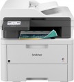 Brother - MFC-L3720CDW Wireless Color All-in-One Refresh Subscription Eligible Laser Printer - White