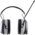 3M - WorkTunes Bluetooth Headset - Black/Silver