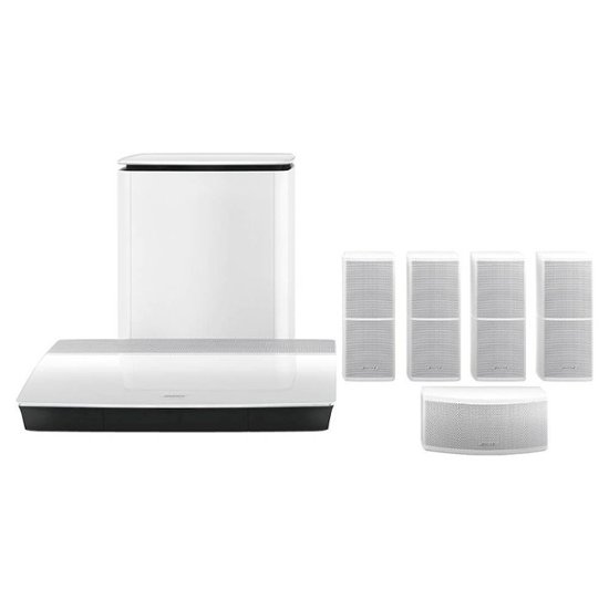 Bose® - Lifestyle® 600 home entertainment system - White - Super