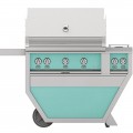 Hestan - Rotisserie Natural Gas Grill - Turqouise