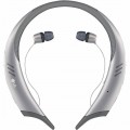 LG - TONE Active+ HBS-A100 Bluetooth Headset - Silver/Gray