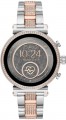 Michael Kors - Access Sofie Heart Rate Smartwatch 41mm Stainless Steel - Rose and Silver Stainless Steel