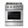 Thor Kitchen - Professional 4.2 Cu.Ft Dual Fuel Range - Stainless Steel